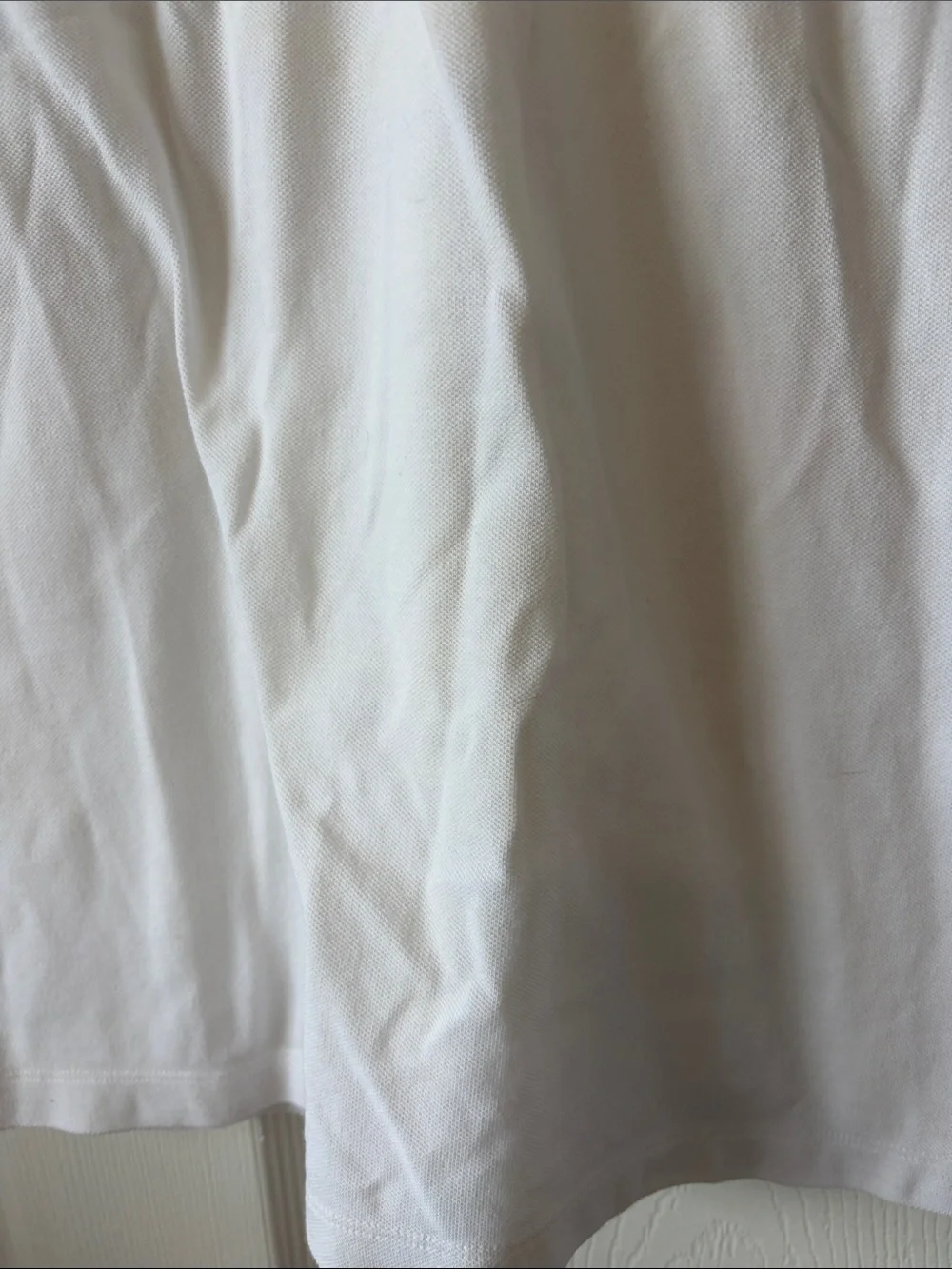 Lacoste White Girls' Polo Tee with Short Sleeves and Abercrombie girls top